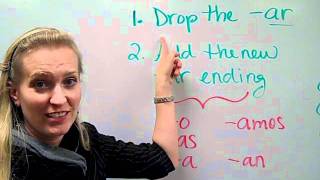 02 Spanish Lesson  Preterite AR verbs part 1 [upl. by Palma]