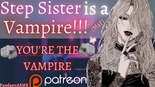 ASMR Turning Your Step Brother Into a Vampire M4F 🐼♨ Reverse Vampire [upl. by Ccasi]