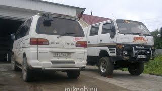 ОБЗОР Nissan Primastar Mitsubishi Delica D Hyundai H1 [upl. by Barcellona678]