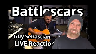 GUY SEBASTIANBattle ScarsAussie ArtistPro Guitarist Reacts [upl. by Ajidahk]