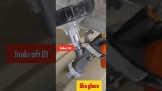 inokraft d1 lvlp spray gun diy home garage paint job clear coat lawn mower restoration repair [upl. by Nive104]