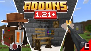 Top 15 MEJORES ADDONS para Minecraft BEDROCK 121 [upl. by Kahl815]