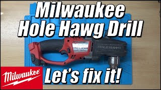 Faulty Milwaukee Hole Hawg Drill  Lets FIX it [upl. by Oira579]