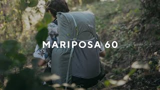 Gossamer Gear  Mariposa 60 Ultralight Backpack [upl. by Nestor232]