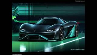 Pininfarina Viritech Apricale Concept Art [upl. by Ybbil]