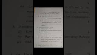 BCA kuk 2023 computer network question paper bca kurukshetrauniversity computernetwork [upl. by Andrei]