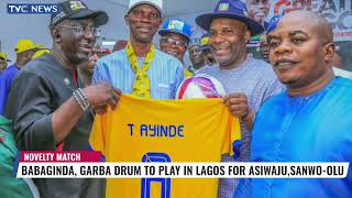 WATCH Babangida Garba To Play In Lagos For Tinubu SanwoOlu [upl. by Shirah169]