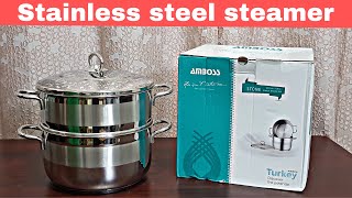 Stainless steel steamer cookware  best stainless steel cookware 2020 [upl. by Mathis]