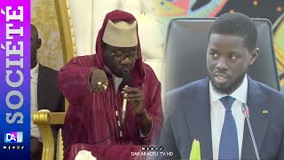 Serigne Moustapha Sy à Diomaye quot Mane Diomaye Moma Diakhale mais quot [upl. by Esorrebma910]