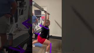 Shortening stretch and concentric only split jerk analysis [upl. by Ninette647]