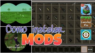 Como instalar MODS para MASTERCRAFT 😱 Facil y Rapido MOD de ARMAS  Andres Games [upl. by Calvert]