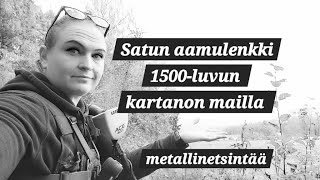 Metallinetsintää  Satun aamulenkki 1500luvun kartanon mailla metallinetsintä metaldetecting [upl. by Anir]