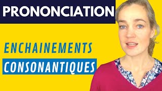 Les enchainements consonantiques en français [upl. by Paley]