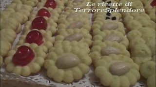 Biscotti di frolla montata con sparabiscotti [upl. by Kenleigh657]