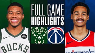 BUCKS at WIZARDS  FULL GAME HIGHLIGHTS  November 20 2023 [upl. by Nue]