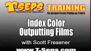 TSeps Film Output in Index Color Routine [upl. by Arek938]