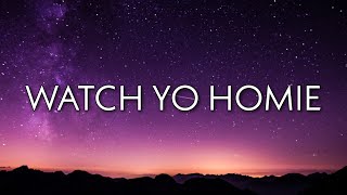 Lil Durk  Watch Yo Homie Lyrics [upl. by Parhe]