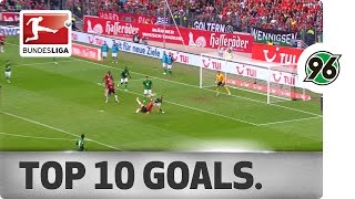 Top 10 Goals  Hannover 96 [upl. by Tommie]