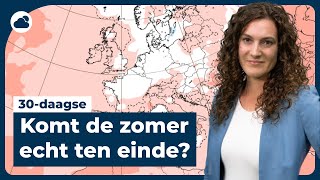 30daagse einde van het zomerweer in zicht [upl. by Merl]