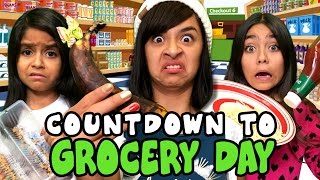 Countdown To Grocery Day  GEM Sisters [upl. by Sej932]