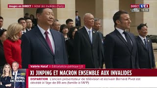 🔴 Xi Jinping et Macron ensemble aux Invalides [upl. by Placidia627]