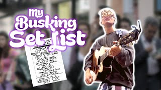 My Busking Set List amp How To Write One [upl. by Fini]