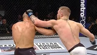 Conor McGregor Vs Eddie Alvarez Highlights Conor McGregor Makes History at UFC 205 [upl. by Ladin]