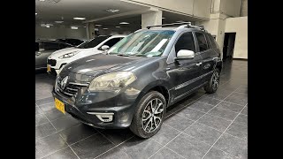 RENAULT KOLEOS SPORTWAY AUTOMATICA 4X4 GASOLINA 2500 2016 GRIS MARTE HYS912 [upl. by Atihcnoc]