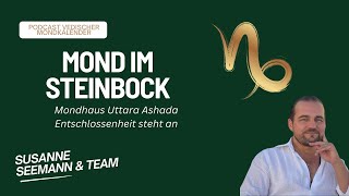 Podcast siderischer Mondkalender  Mond im Steinbock [upl. by Ahsinhoj484]