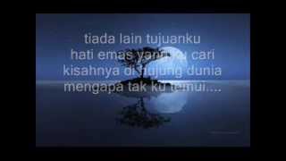 Hati Emas lirik M NASIR amp KEMBARA [upl. by Havens]