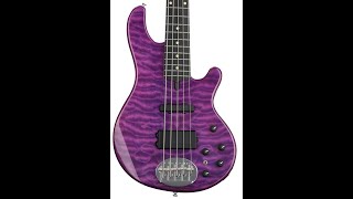 Lakland Skyline 55 02 Trans Purple [upl. by Atiekahs560]