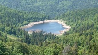 Le massif des Vosges  Le lac de la Lande La Bresse [upl. by Aridan]