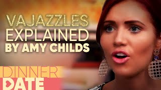 😳 TOWIE Star Amy Childs Explains Vajazzling To Her Date  Dinner Date [upl. by Anolahs]