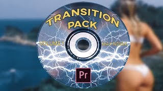 Ultimate Adobe Premiere Pro TRANSITIONS Pack  Max Novak Transition Presets [upl. by Aniryt]