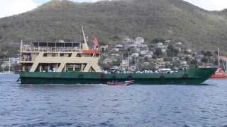 Bequia regatta ferry arrival [upl. by Naji201]