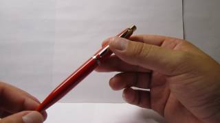 2013 Sheaffer VFM Scuderia Ferrari ballpoint review [upl. by Tychonn]