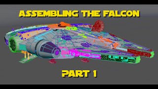 Assembling the UE5 Millennium Falcon [upl. by Animor424]