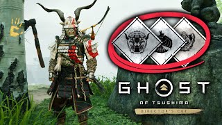 How to Get 3 Special Armor Sets in Ghost of Tsushima  God of War Shadow of the Colossus amp More [upl. by Stefania118]