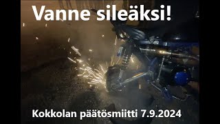 MANKILLA VANNE SILEÄKSI Kokkolan päätösmiitti 792024 [upl. by Loveridge]