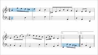 Bach Minuet in D Minor BWV Anh 132 Musical Analysis [upl. by Ramraj]