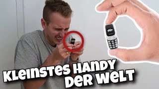 Ich habe mir das KLEINSTE Handy der WELT bestellt [upl. by Eylrac]