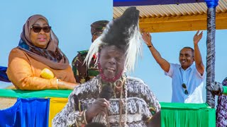 WAZIRI SILAA NA RAIS SAMIA WAWEKEWA TAMBIKO CHAMWINO DODOMA  MACHIFU WAFANYA TAMBIKO LA NCHI [upl. by Parish184]