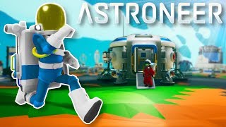 SPACE COLONIZATION SURVIVAL  Astroneer Multiplayer Gameplay  10 Release [upl. by Nahallac387]