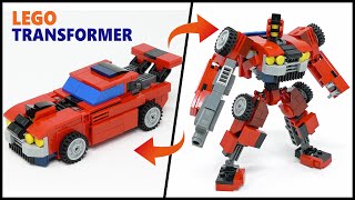 Building LEGO Transformer Vehicle ⇔ Robot [upl. by Sheilah]