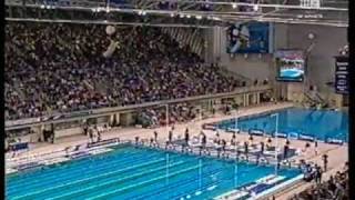 2000  Michael Klim  Olympic Qualifier  100m Freestyle  4856  Fydler Callus Thorpe [upl. by Annoed726]