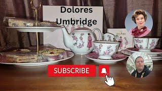 Dolores Umbridge tea set 2024 [upl. by Eatnhoj]