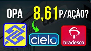 CIEL3  MINORITÁRIOS da CIELO querem Reavaliação do Valor da OPA investir cielo ações ciel3 [upl. by Lertram]