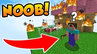 PRETENDING TO BE A NOOB IN MINECRAFT BED WARS [upl. by Laurence]