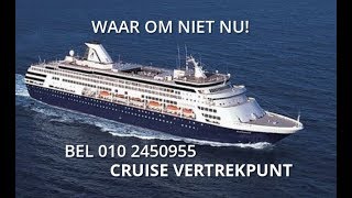 video Waarom niet nu Holland America lines  Middellandse zee Cruise Vertrekpunt [upl. by Anchie599]