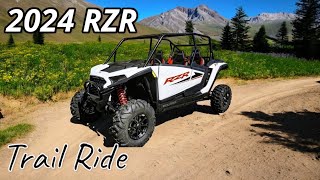 2024 Polaris RZR XP 4 1000 Northern Utah Trail Ride [upl. by Trisha]